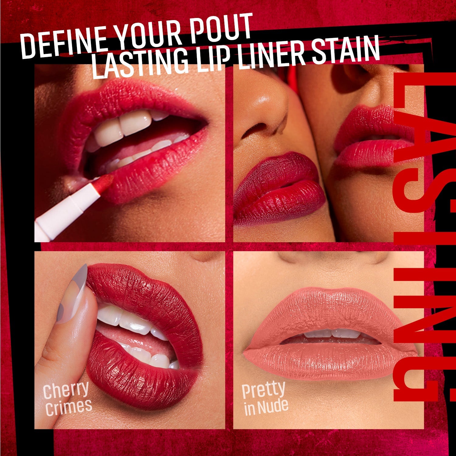 Perfect Pout Lip Liner Stain | Cherry Crimes
